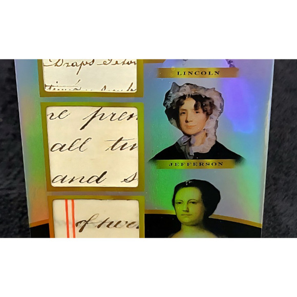 Authentic First Lady Lincoln, Franklin and Jefferson Handwriting Relics History - Picture 3 of 6